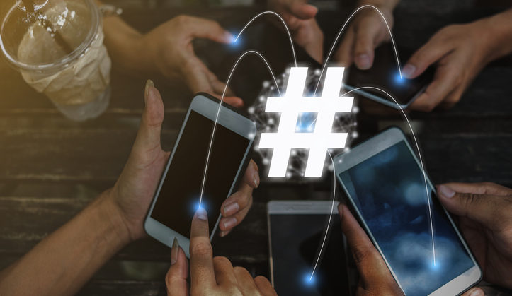 Hashtags reveal customer sentiment