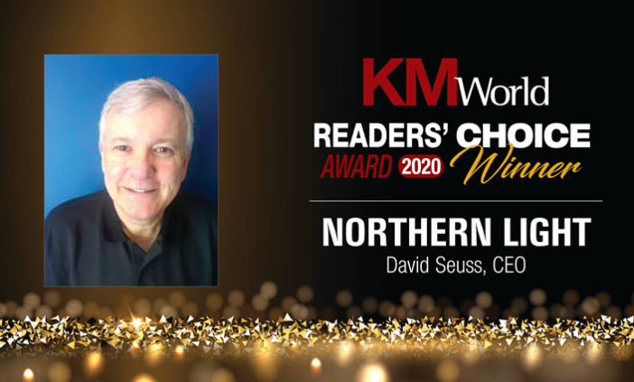 SinglePoint wins 2020 KMWorld Readers Choice Award